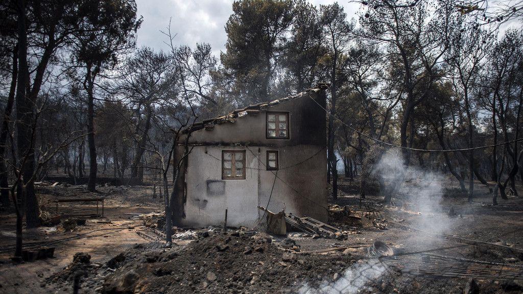 Waldbrand in Athen: Tag 2