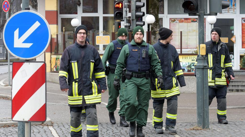 Massenevakuierung in Augsburg