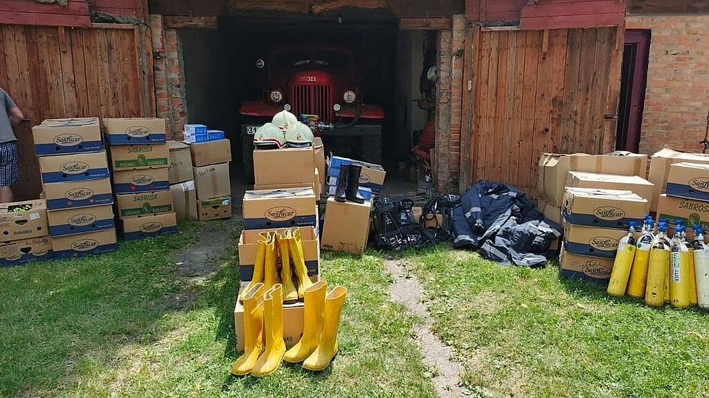 Feuerwehr-Spenden Ukraine