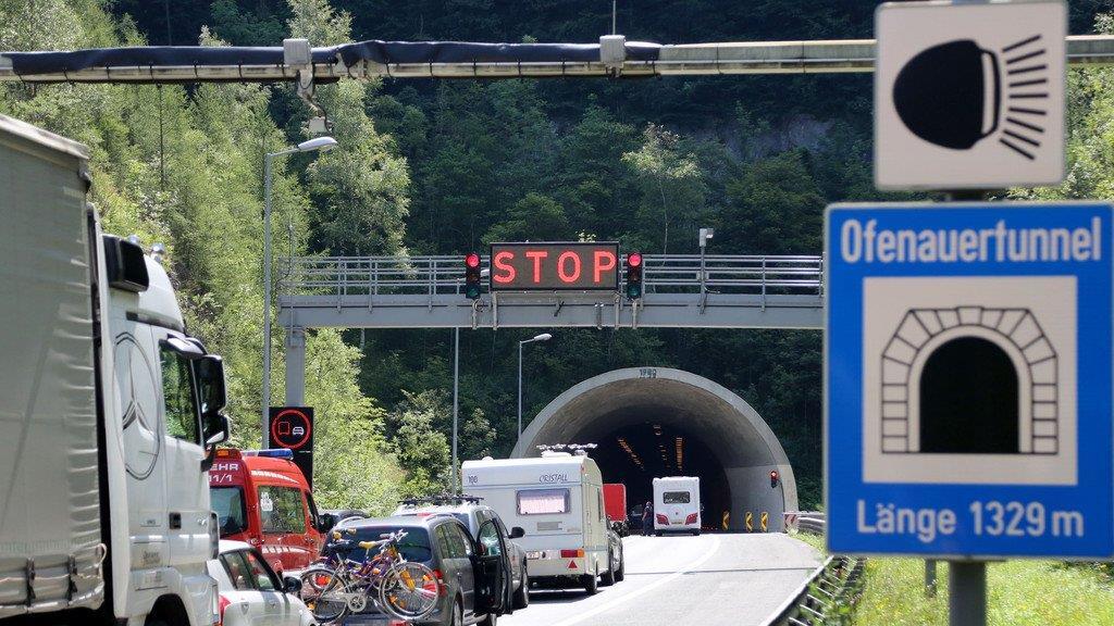 Stau in Salzburg