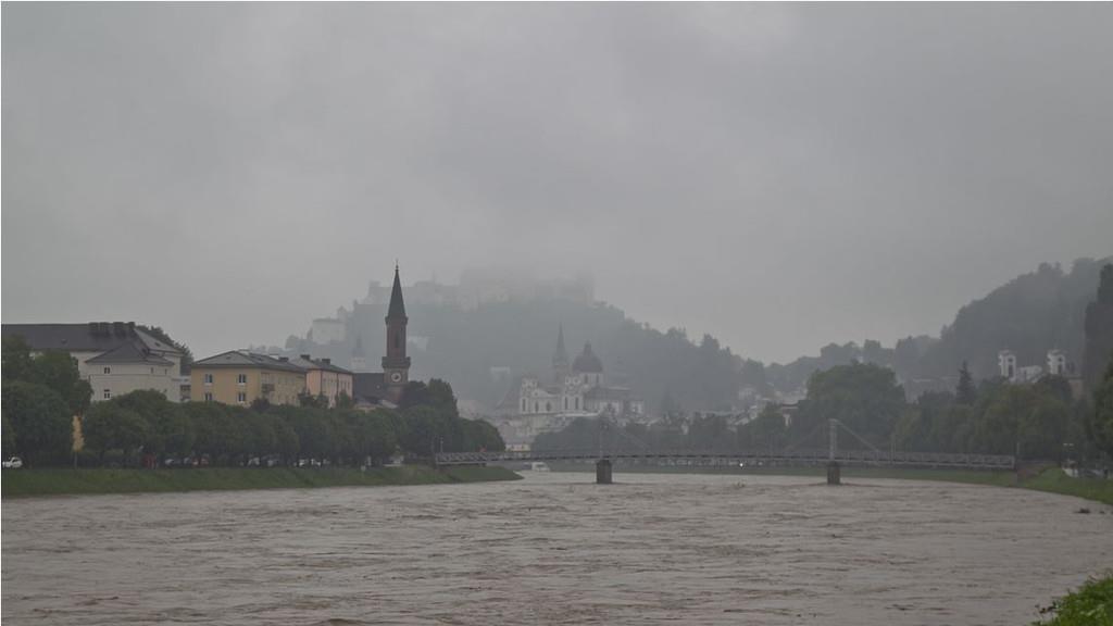 Hochwasserschutz in Salzburg/Innenstadt