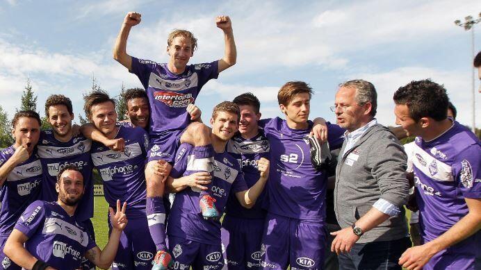 Austria Salzburg krönte sich zum Meister der Regionalliga West 2013/14.