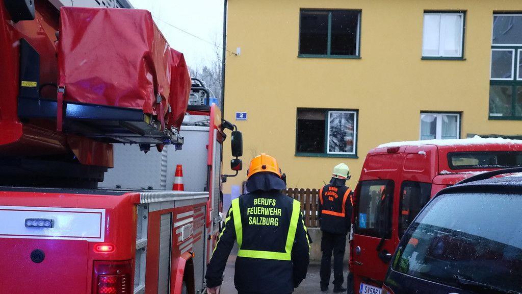 Brand einer Essgruppe in Salzburg-Süd