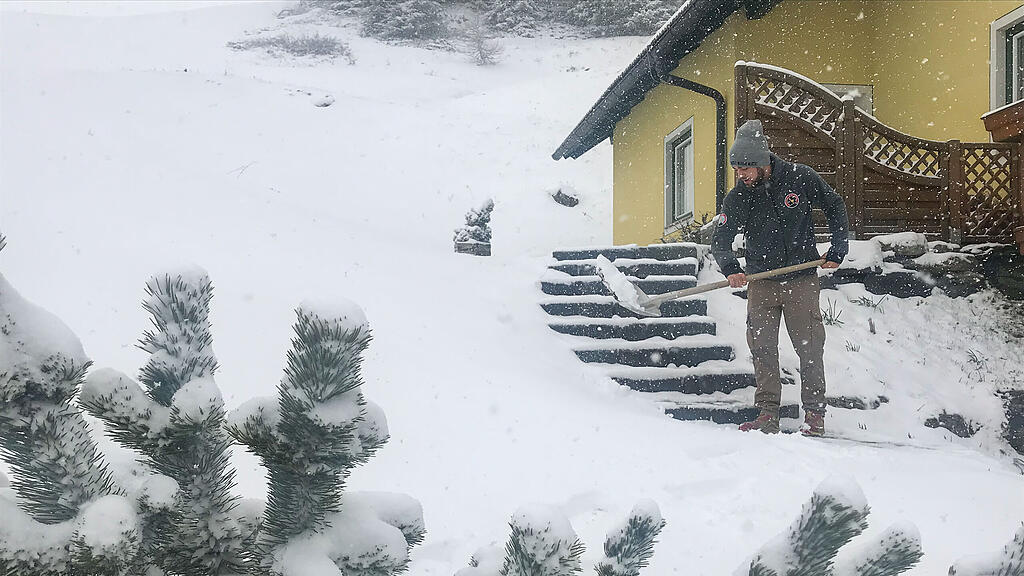 Neuschnee im Lungau