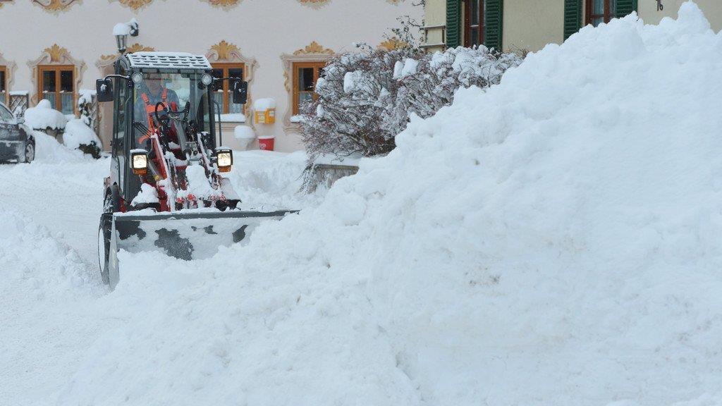 Schnee in Salzburg