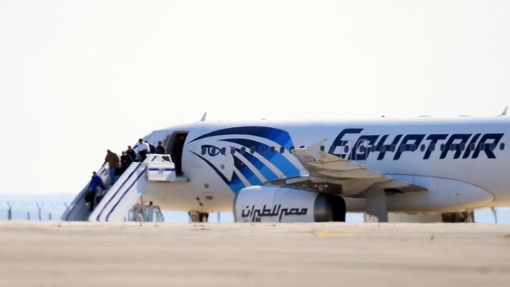 Ägyptisches Flugzeug entführt