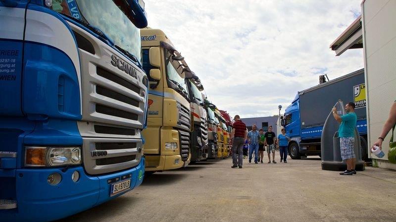 Truckertreffen in Obertrum
