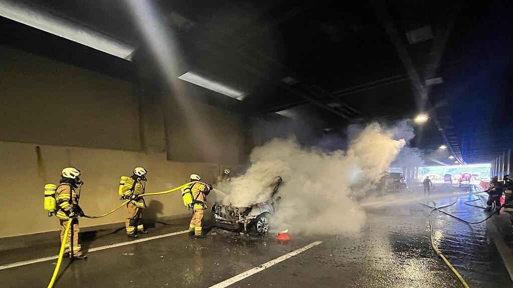 Autobrand Tauerntunnel