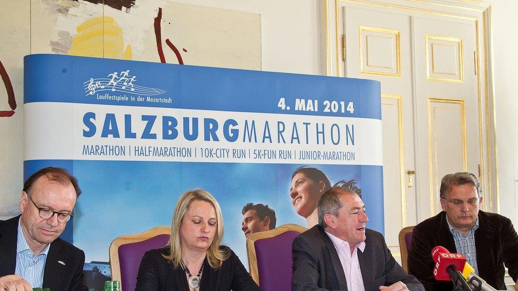Pressekonferenz zum Salzburger Marathon