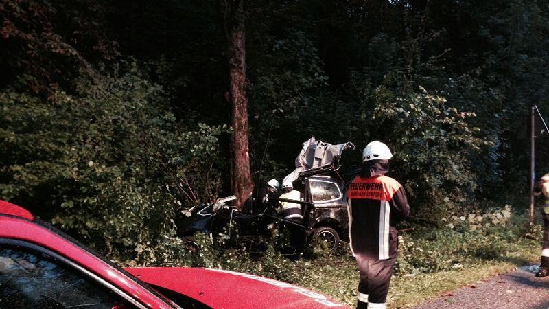 Schwerer Crash in Marktschellenberg
