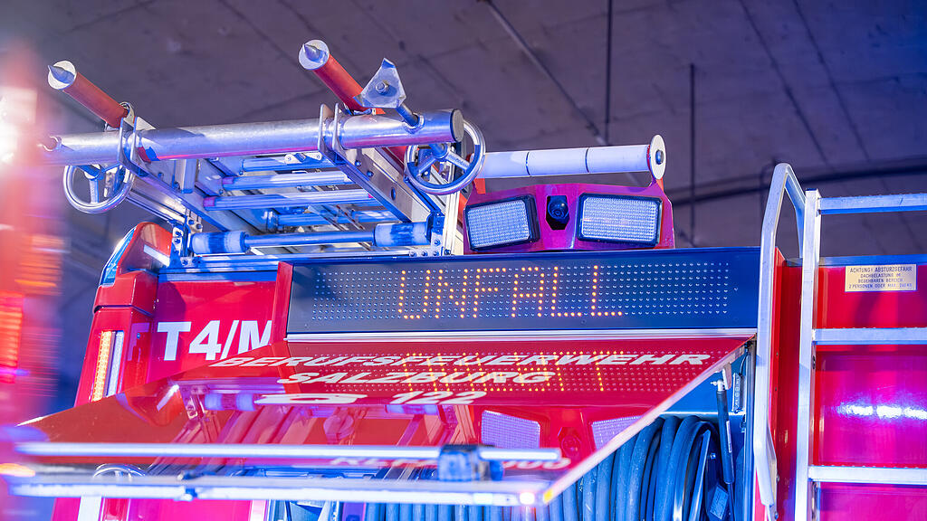 Große Einsatzübung im Lieferinger-Tunnel