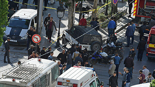 Tunis von Selbstmordanschlag erschüttert
