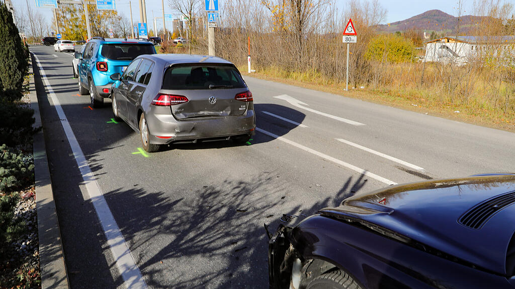 Auffahrunfall Salzburg-Mitte