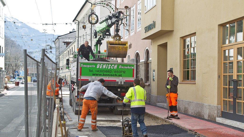 Bauarbeiten Griesgasse