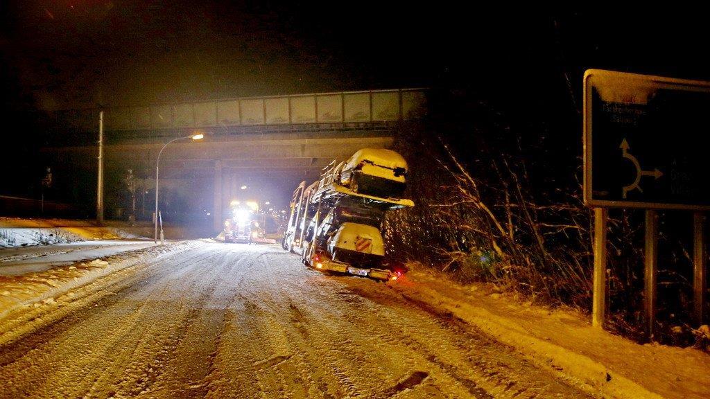 Lkw-Unfall in Puch