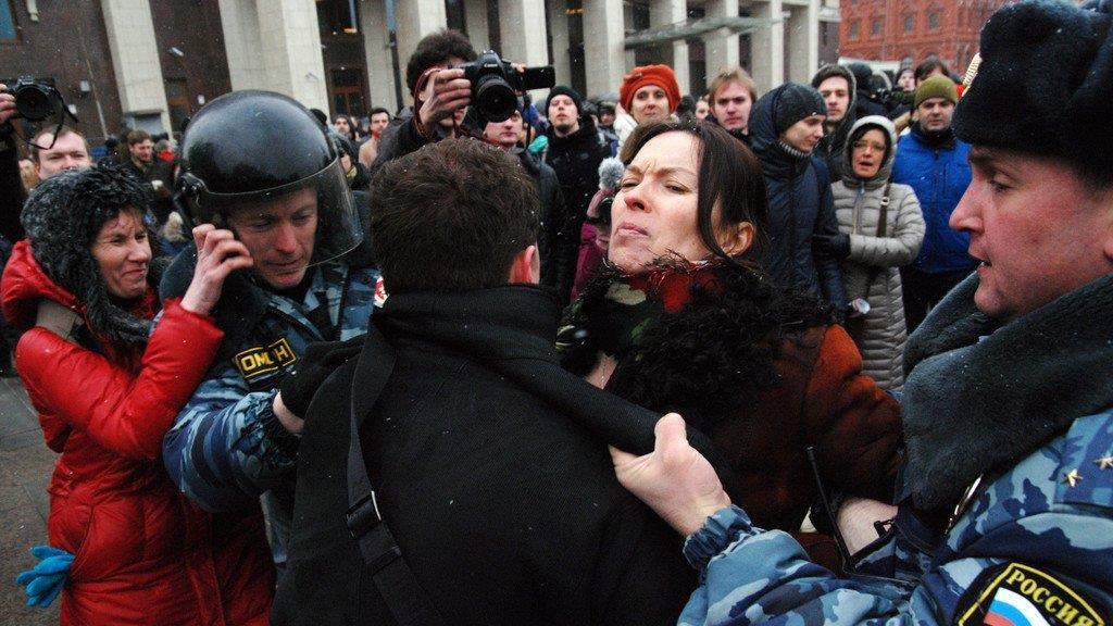 Anti-Putin Demonstrationen