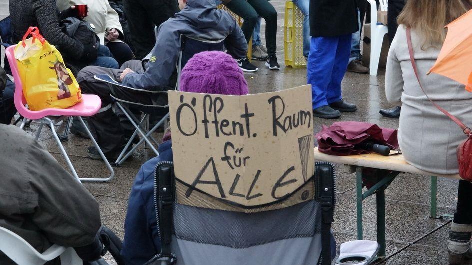 Flashmob am Hauptbahnhof