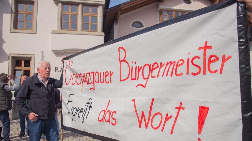 Demo für Krankenhaus in Mittersill