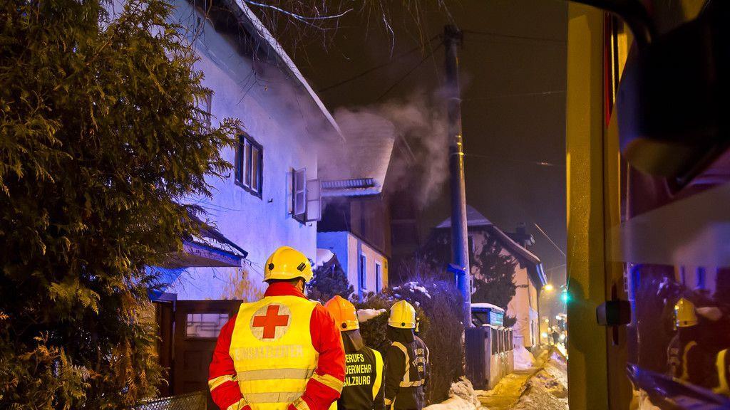 Brand in der Linzer Bundesstraße fordert Verletzten