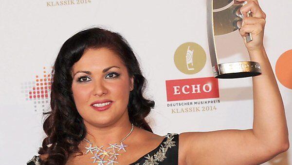 Auch Anna Netrebko ergatterte eine Trophäe