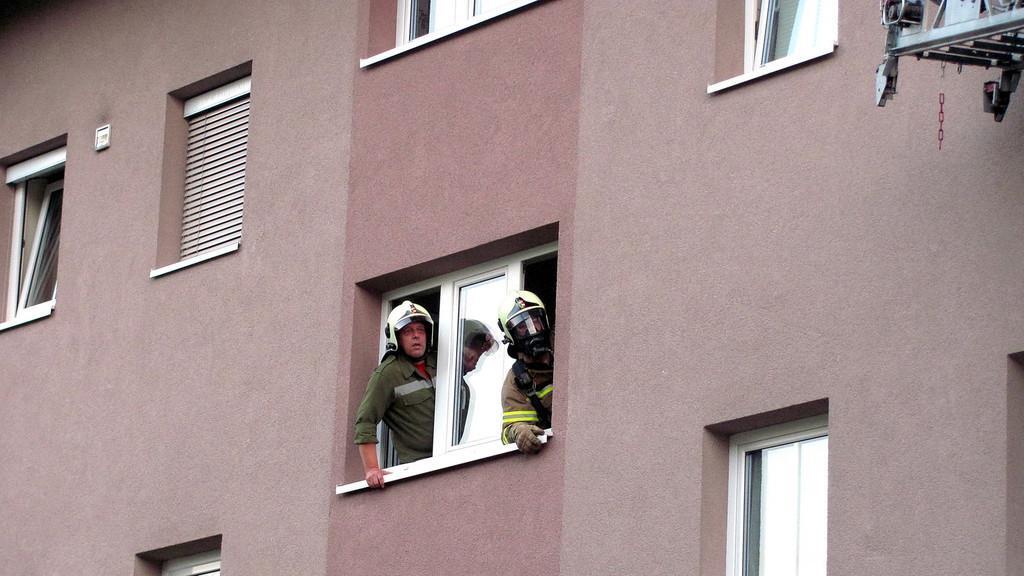 Küchenbrand in Hallein