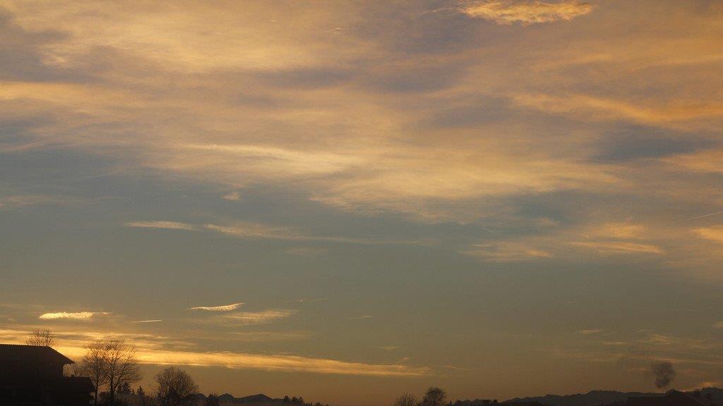 Sonnenaufgang im Rupertigau