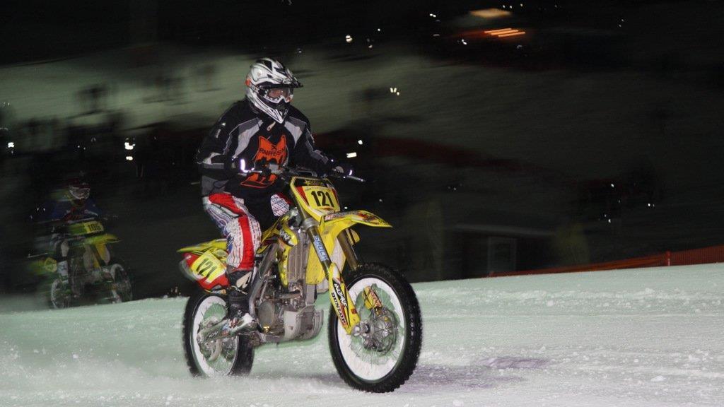 Snow Speedhill Race in Ried