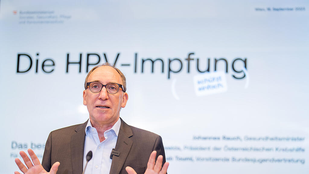 PK: Gratis HPV-Impfung in \u00d6sterreich