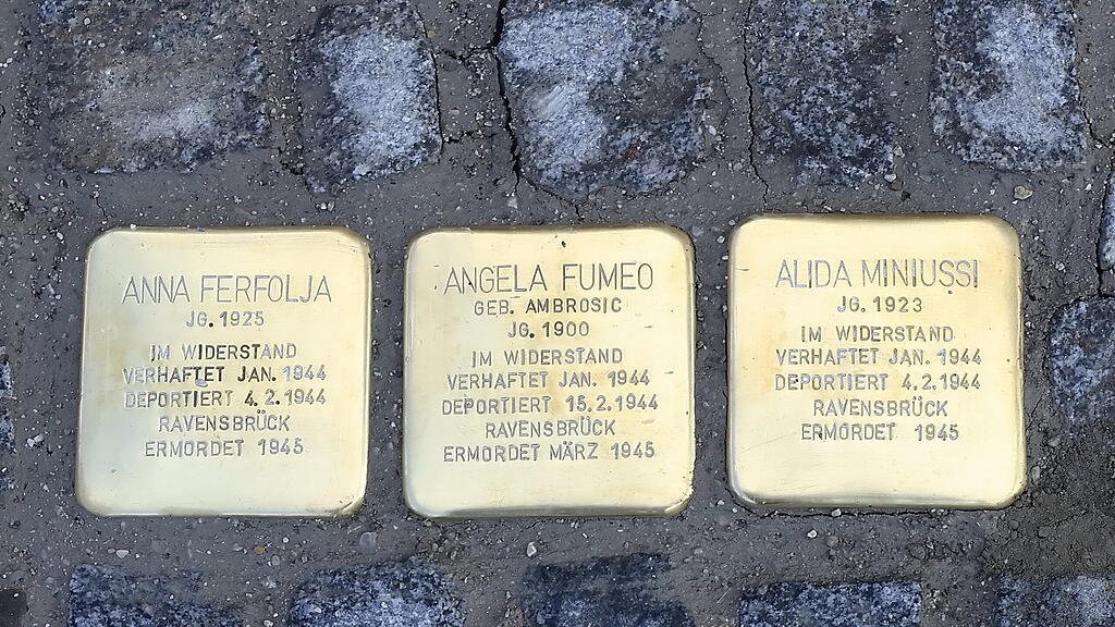 Neue Stolpersteine beim Bezirksgericht