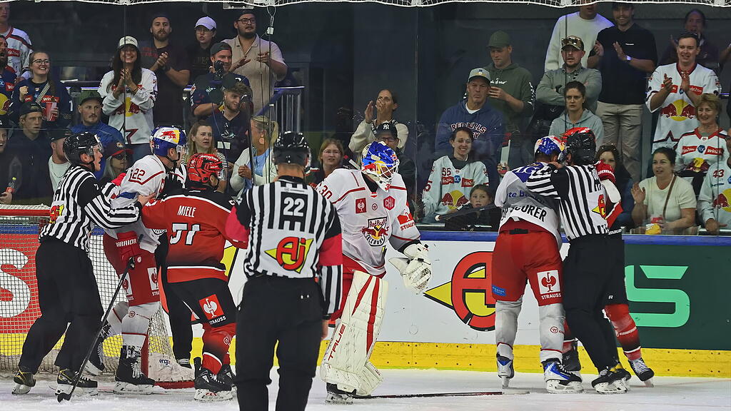 EC Red Bull Salzburg gegen Fischtown Pinguins