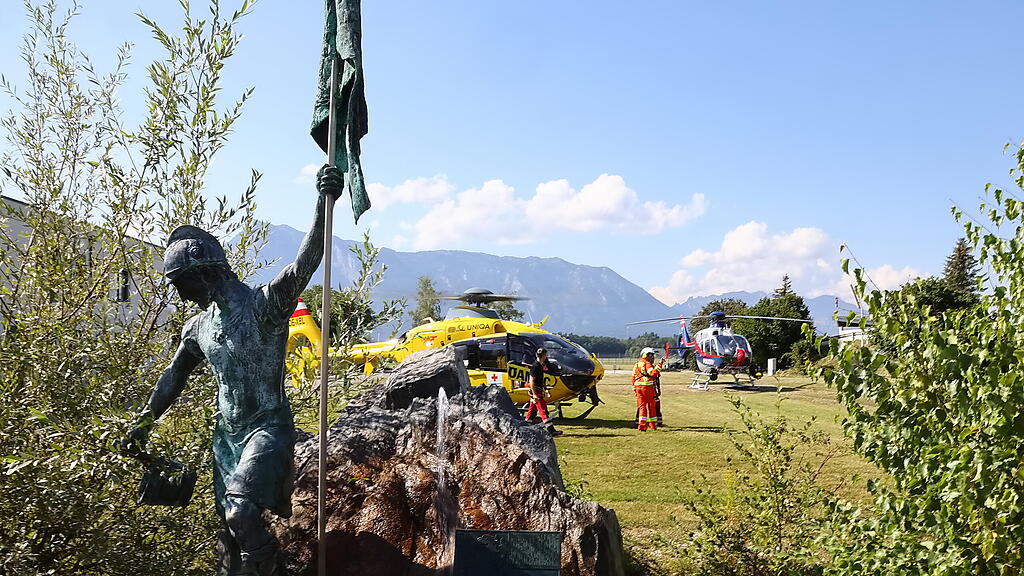Tankfahrzeug Hubschrauber Salzburg