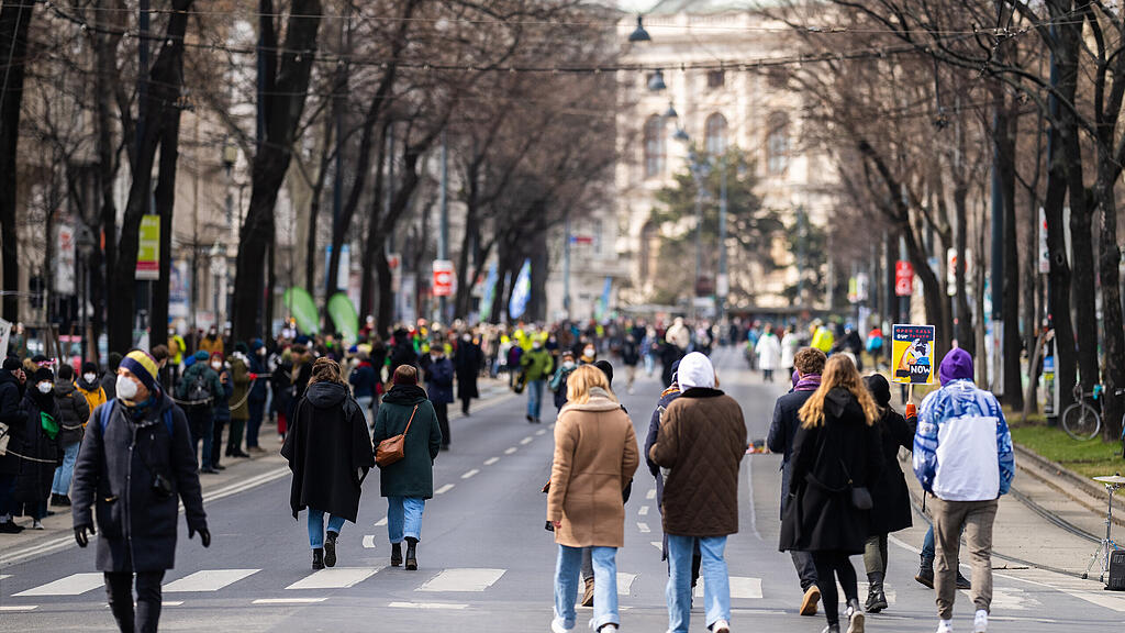 Tausende bei Wiener Klimastreik
