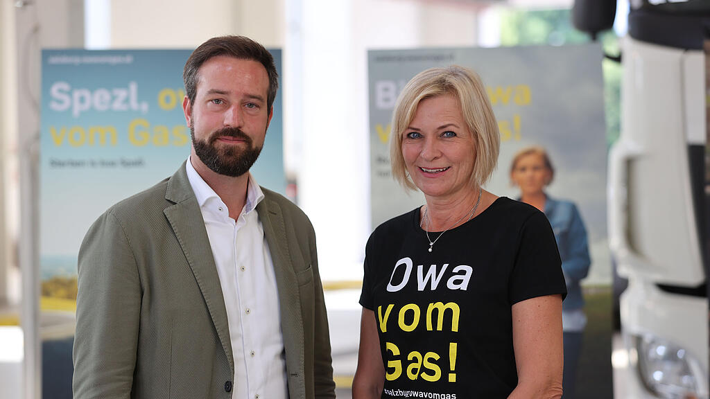Kampagne „Salzburg, owa vom Gas!“