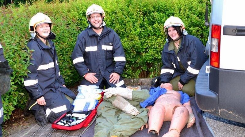 Feuerwehrübung in Grödig