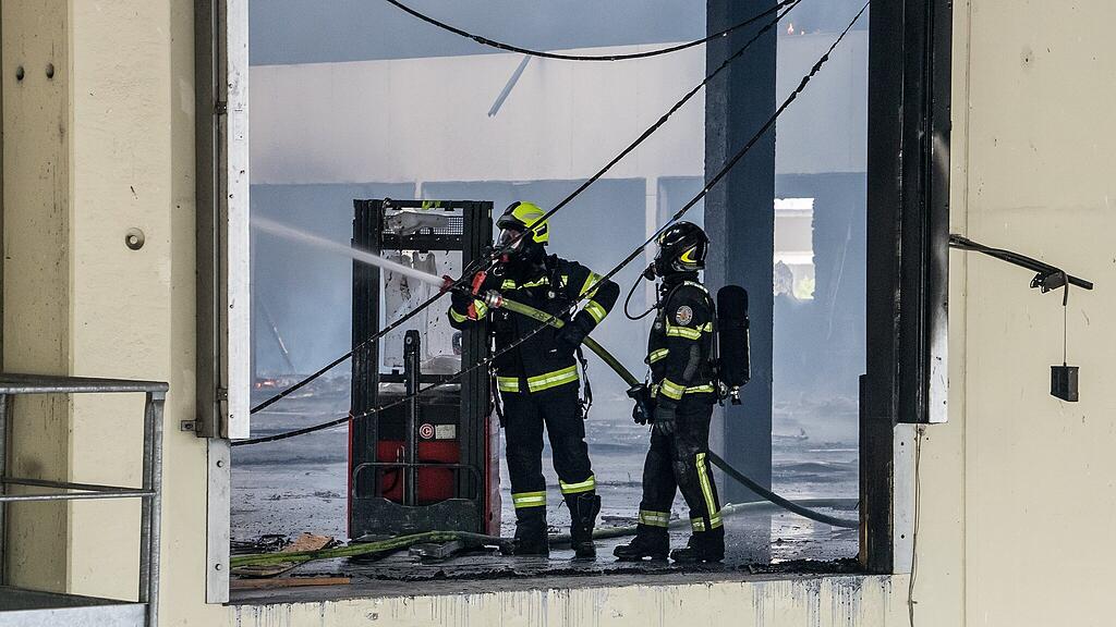 Großbrand Bozen