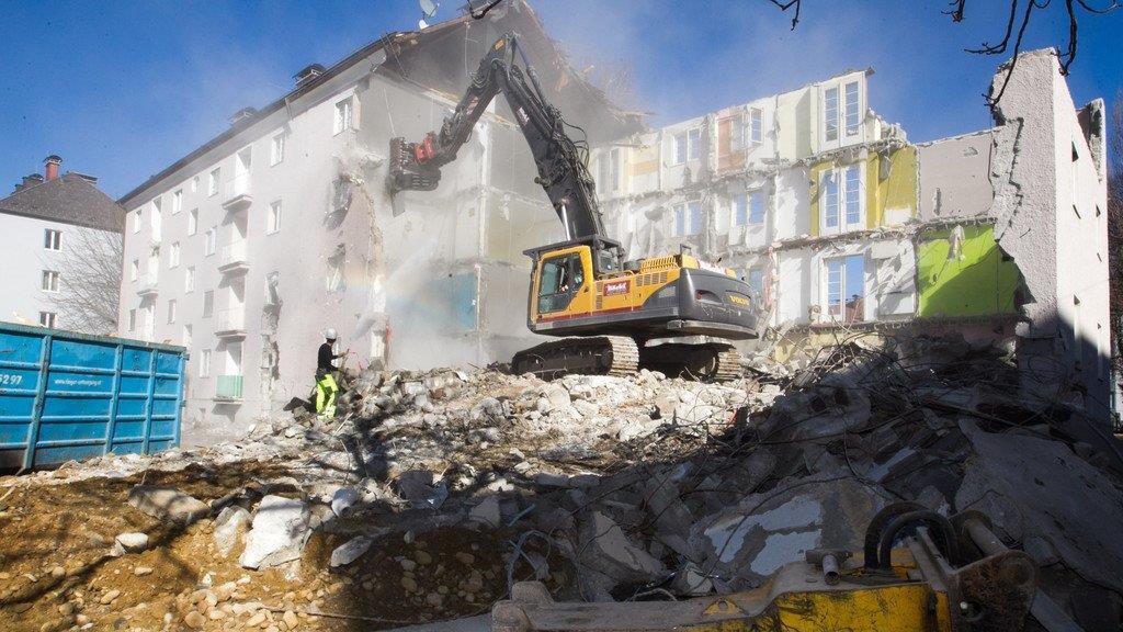 Das Ende der Strubergassen-Siedlung