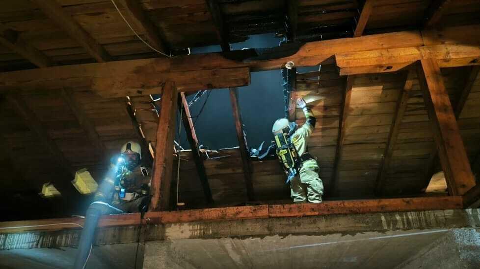 Dachstuhlbrand in Fusch
