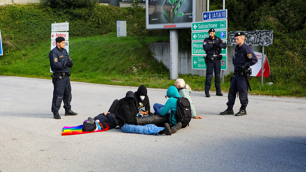 Demo FPÖ-Parteitag