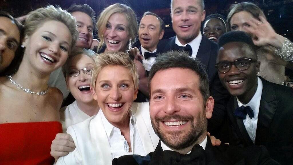86. Oscars: Spontanes "Selfie" von DeGeneres war bezahlte Werbung