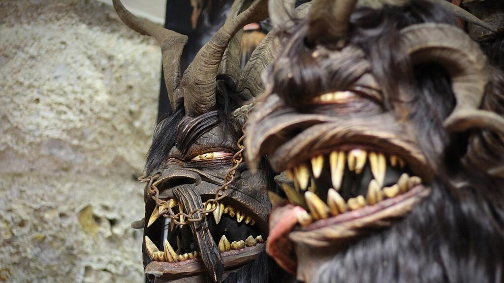 Krampus - Loavn- Ausstellung Brennhof