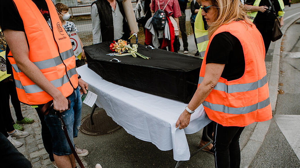 Demo - B\u00fcrgerinitiative f\u00fcr ein lebenswertes Schallmoos