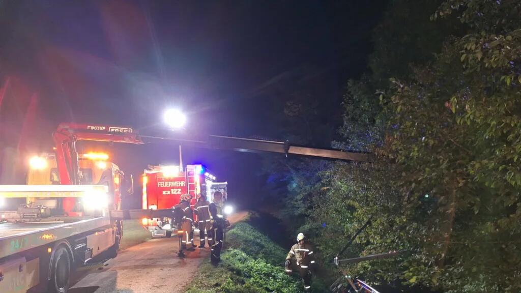 Pkw-Absturz Straßwalchen