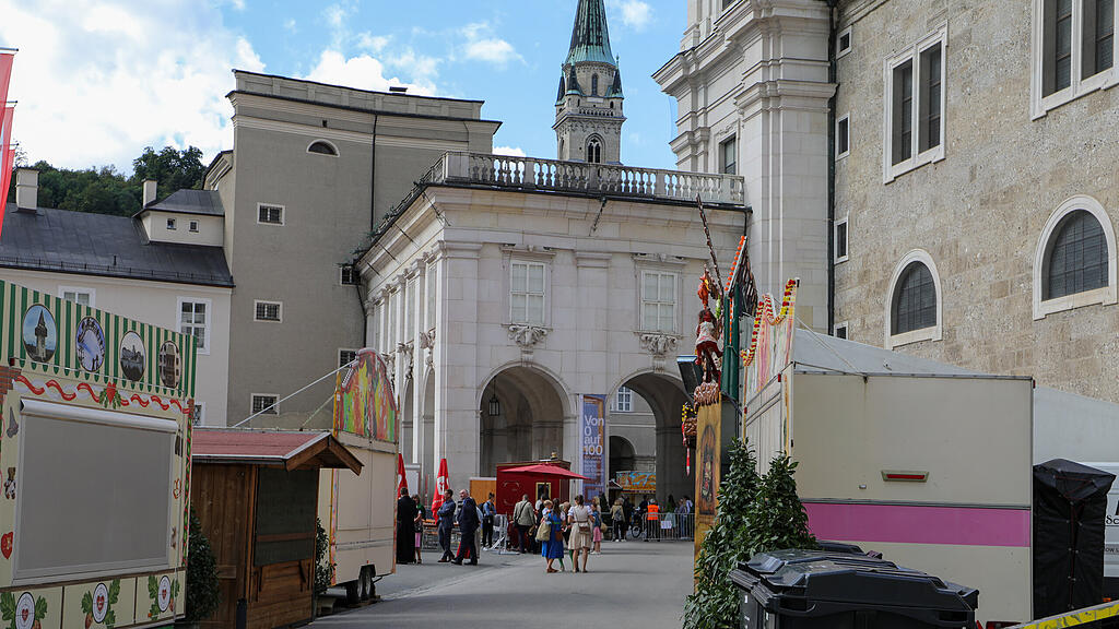 Aufbau Rupertikirtag 2023