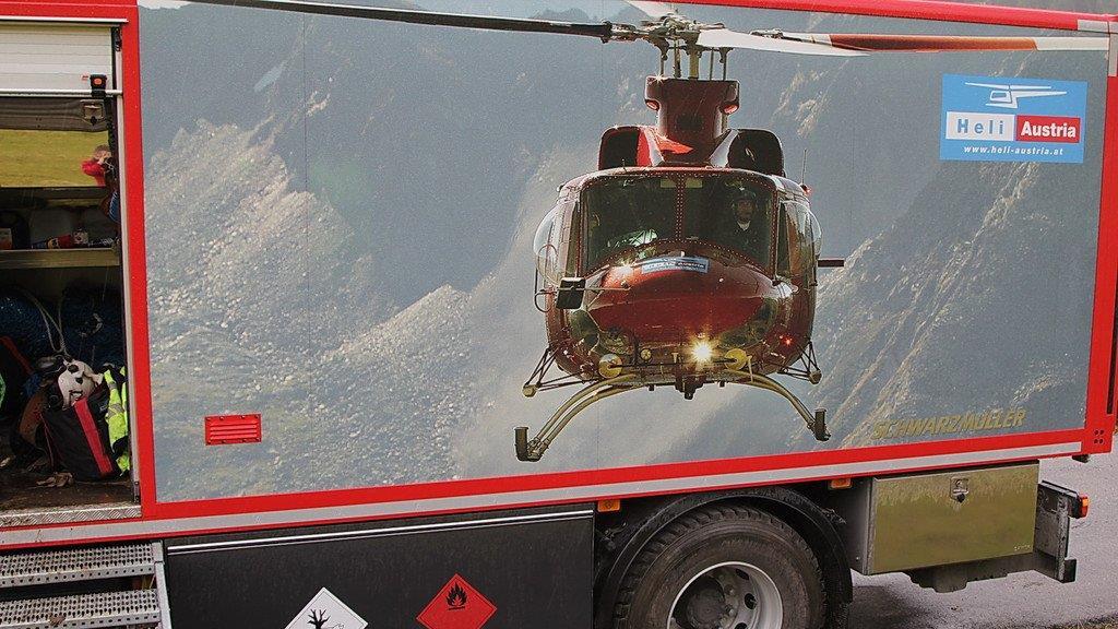 Hubschrauber im Einsatz