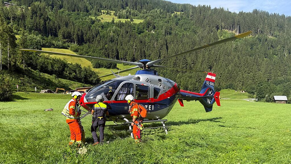 Waldbrand in Großarl