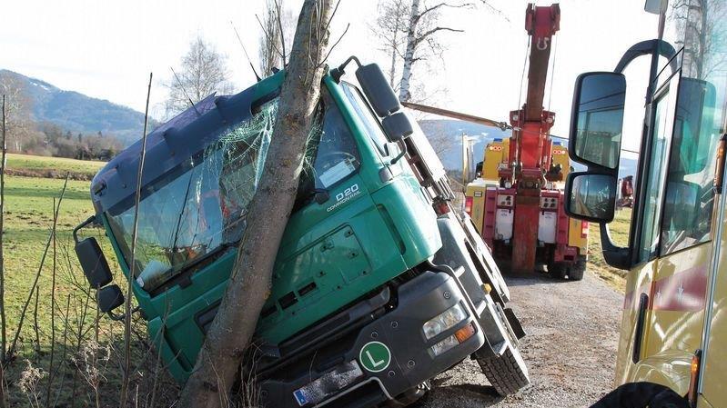 Lkw-Unfall in Salzburg