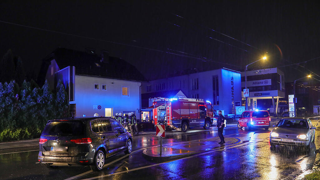 Küchenbrand in der Stadt Salzburg