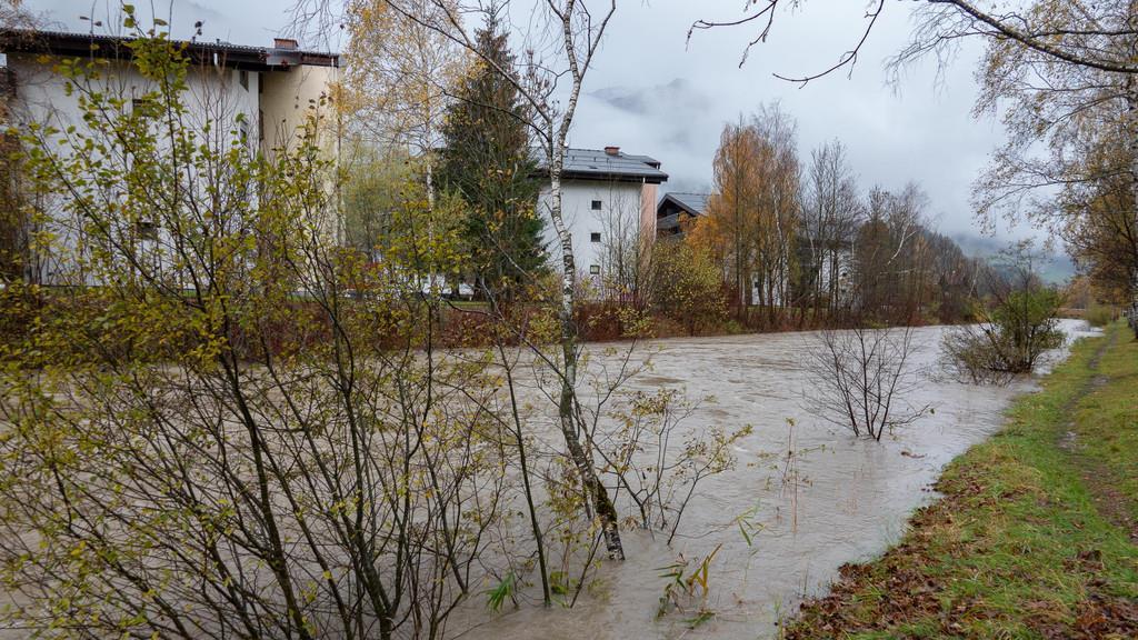 Überflutungen in Bad Hofgastein