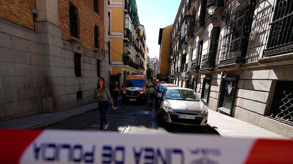Gebäude stürzt in Madrid ein: Mehrere Tote
