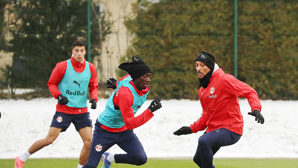 Red Bull Salzburg, Thomas Letsch, Kai Hesse, Karim Onisiwo, Trainingsstart